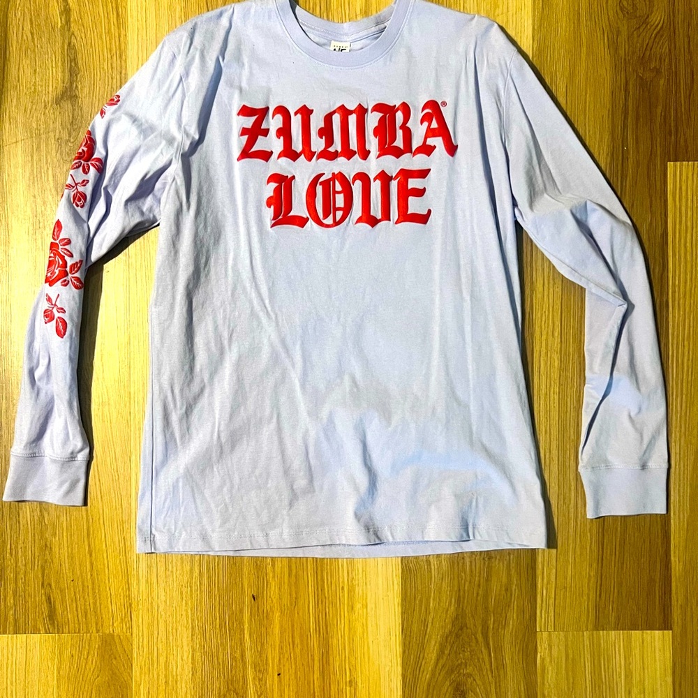 Purple Zumba sweatshirt
